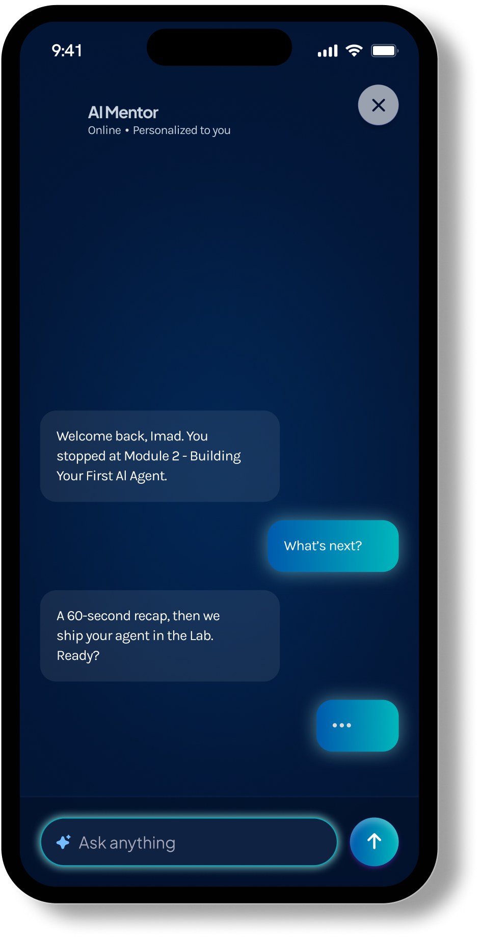 brAInify app screen