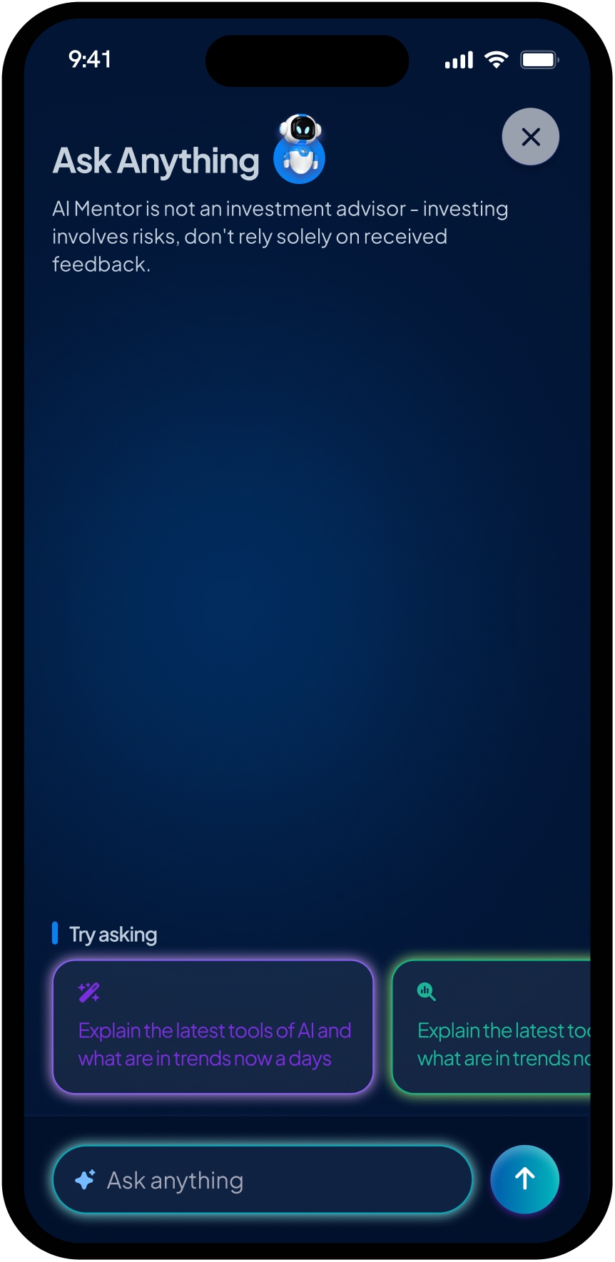 brAInify app screen 2